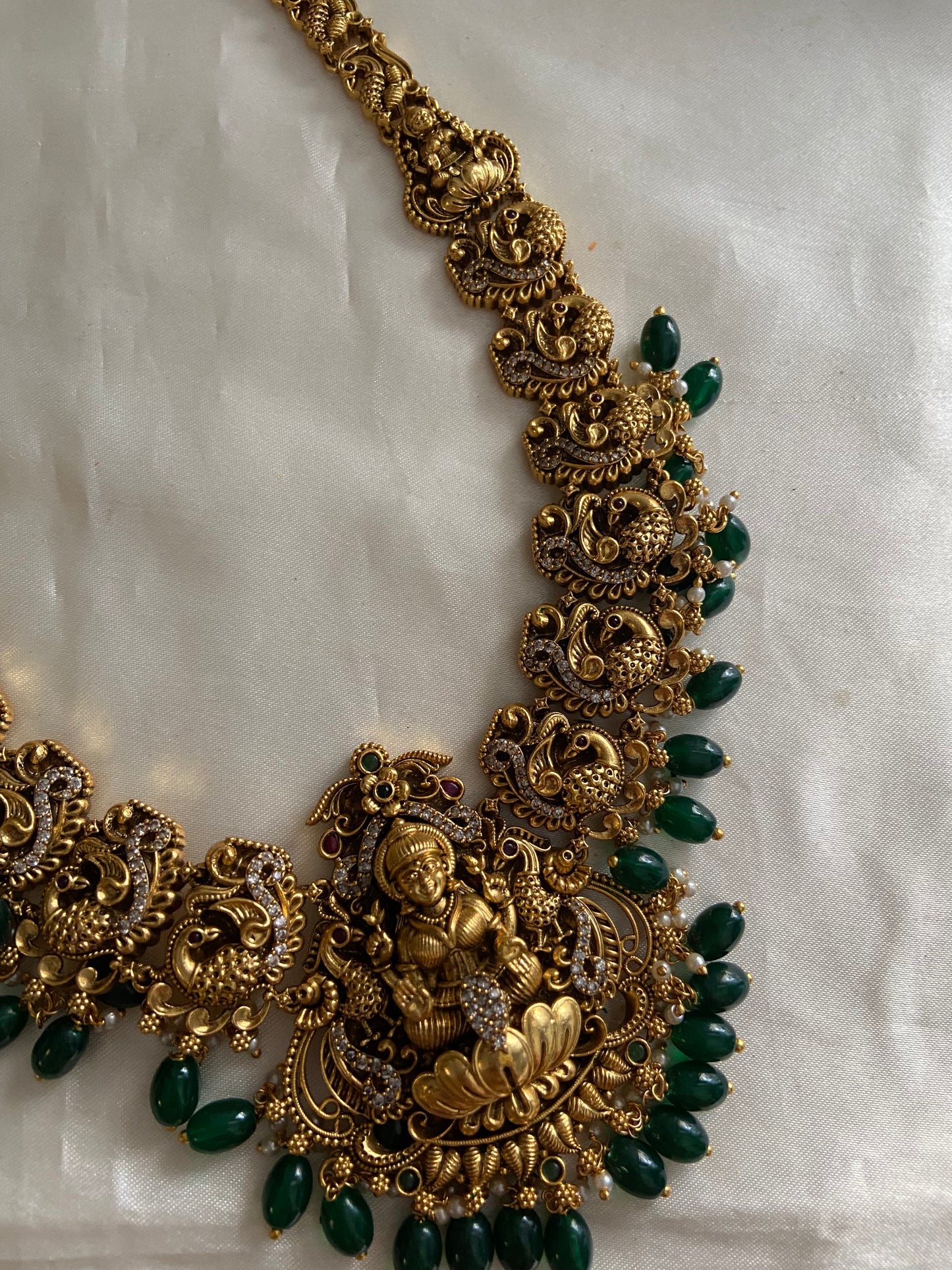 Antique Lakshmi peacock Haaram LH447