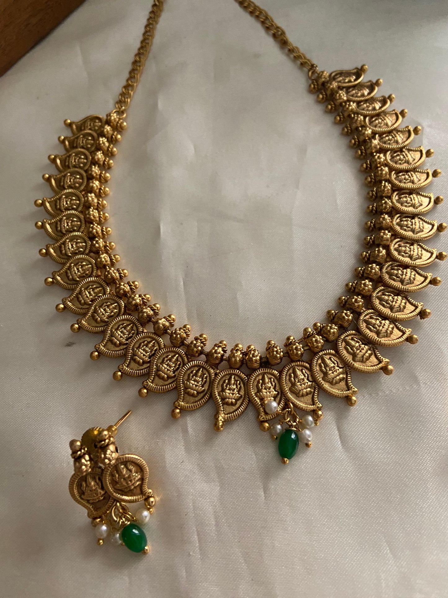 Traditional mango necklace NC869
