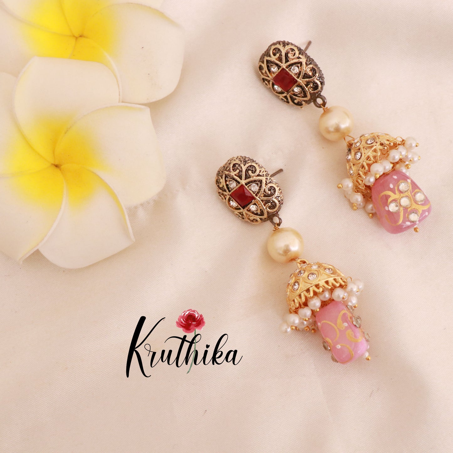 Beautiful Three Lines Beads Haaram LH626 (Available in two colors)- Pre order booking 10 days