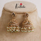 Premium peacock Guttapoosalu Jhumkas E488