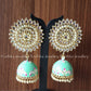 Kundan chakra Jhumkas E58