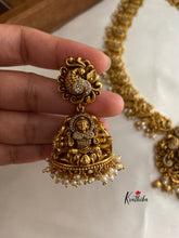 Premium polish Lakshmi Devi AD bridal haaram LH236
