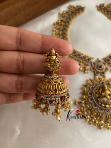 Premium polish Lakshmi Devi necklace NC565