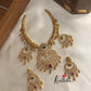 Antique finish AD pipe necklace NC569