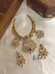 Antique finish AD pipe necklace NC569