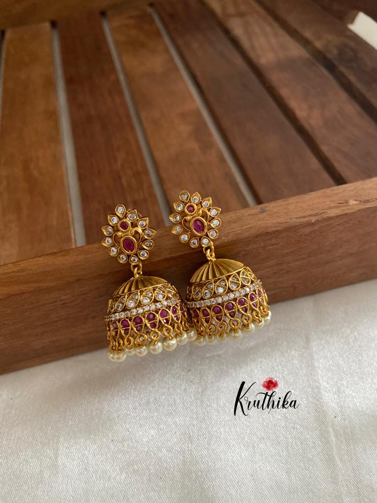 Simple AD jhumkas E220