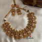 Antique real kemp Lakshmi choker NC597