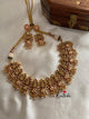 Antique real kemp Lakshmi choker NC597