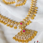 Kasu peacock CZ necklace NC255