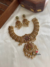 Premium antique polish Ganesha necklace NC563