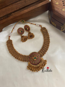 Premium Antique finish kemp pendant necklace NC585