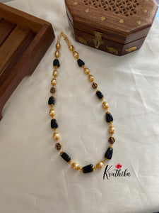 Beads & pearls maala NC682 (11 colors available)