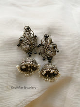 Big Oxidised Jhumkas E186 (6 designs)