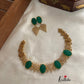 Premium polish CZ lakshmi choker NC759