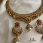 CZ cutwork jhumka necklace NC791