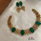 Premium polish CZ lakshmi choker NC759
