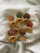 Stone chakra Jhumkas E149