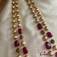 Two lines pearls beads maala LH402
