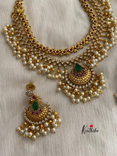 Two layer AD Guttapoosalu necklace NC405