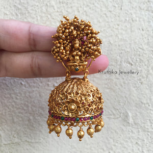 Intricate Lakshmi Devi necklace set NC190