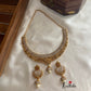 CZ cutwork jhumka necklace NC791