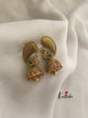 Antique finish peacock cz Jhumkas E147