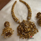 Premium polish Lakshmi devi pipe necklace NC753