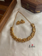 Simple Elephant pendants antique necklace NC790