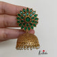 Stone chakra Jhumkas E149