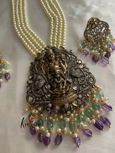 Pearls Balaji victorian pastel beads haaram LH424