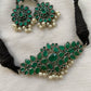 Simple Oxidised choker GS28