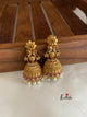 Flower peacock jhumkas E211