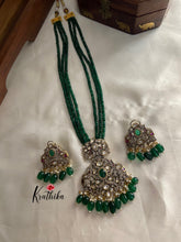 Green crystals Victorian haaram LH423