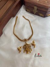 Antique Lakshmi pendant chain set NC671