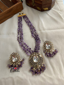Lavender beads victorian haaram LH383