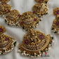 Premium quality Antique finish CZ Ashta Lakshmi Necklace NC446