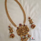 High quality Two layer Haaram with kemp temple pendant LH149