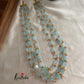 Three lines beads pearls maala LH416 (6 colors available)