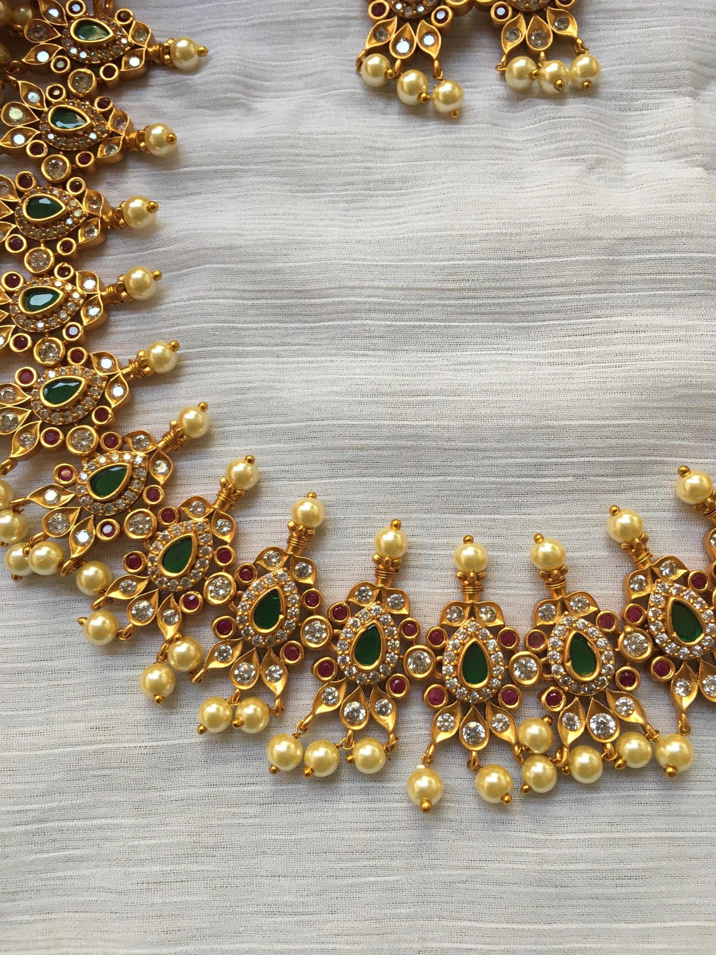 Droplet shape AD Necklace NC129