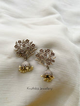 Big Oxidised Jhumkas E186 (6 designs)