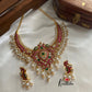 Premium Jadau peacock necklace NC599