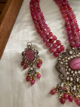 Pink beads elephant pattern victorian haaram LH371