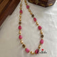 Beads & pearls maala NC682 (11 colors available)
