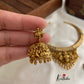 Premium polish Lakshmi Devi hasli necklace NC754