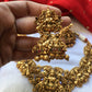 Intricate antique finish Lakshmi Devi Necklace set NC179