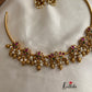 Lotus pendants pipe necklace set NC747