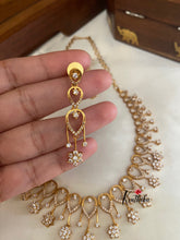 AD stars dainty necklace NC660
