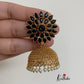 Stone chakra Jhumkas E149