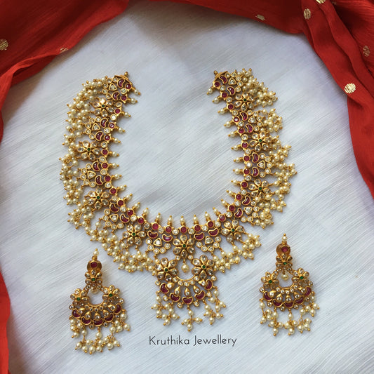 Pretty Guttapoosalu necklace set NC22