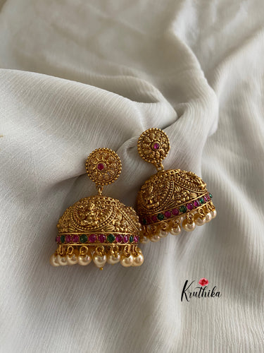 Jumbo Jhumkas Lakshmi Design E179